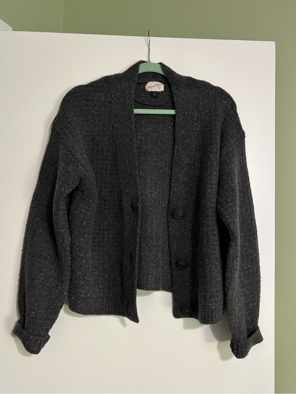 Universal Thread Gray Cardigan M